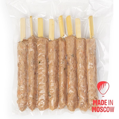 Picture of Salmon + tuna fish-kebab, Laks+