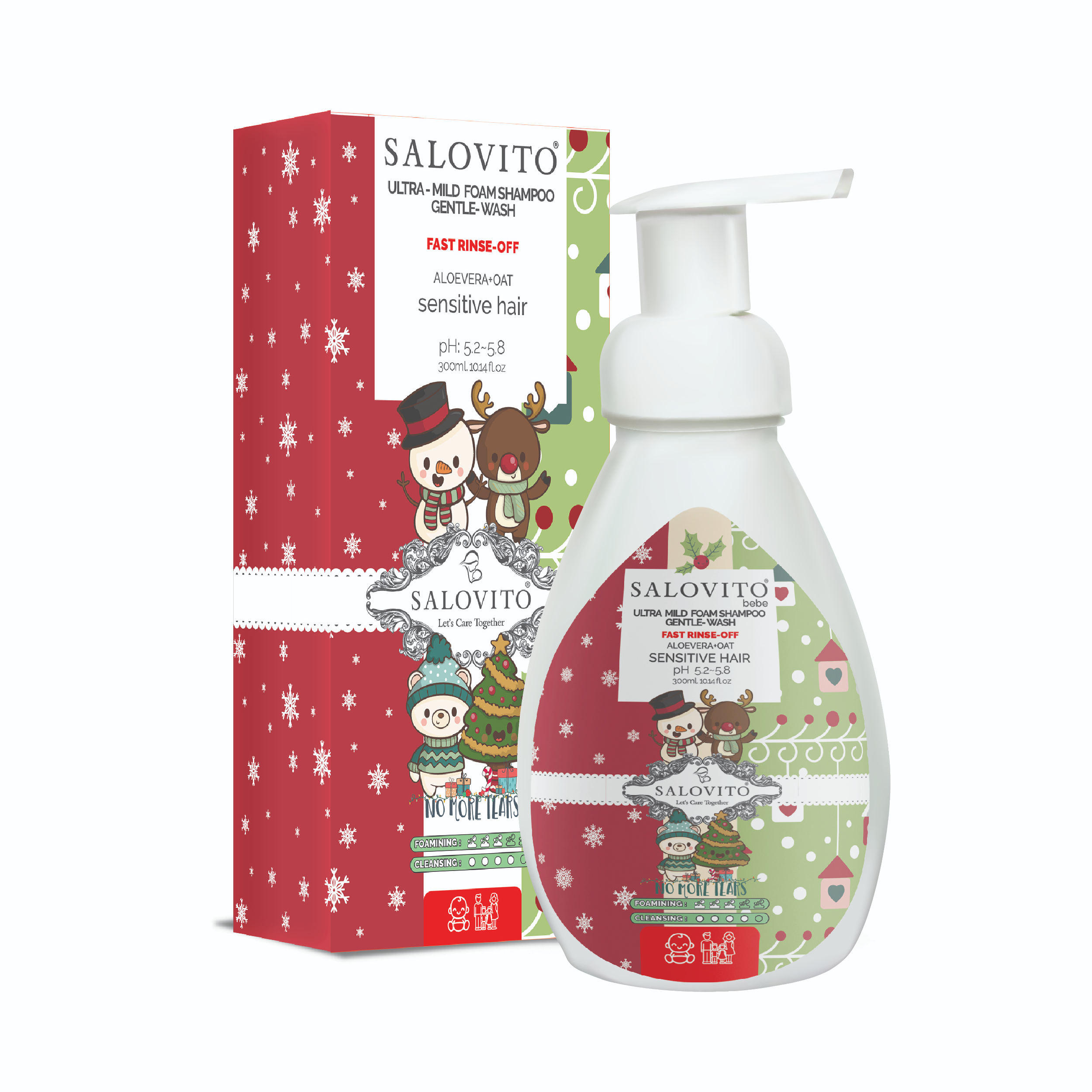 تصویر  شامپو فوم کودک سالوویتو