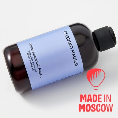 Picture of Sulfate-free shower gel (Vanilla, patchouli, figue), GIARDINO MAGICO