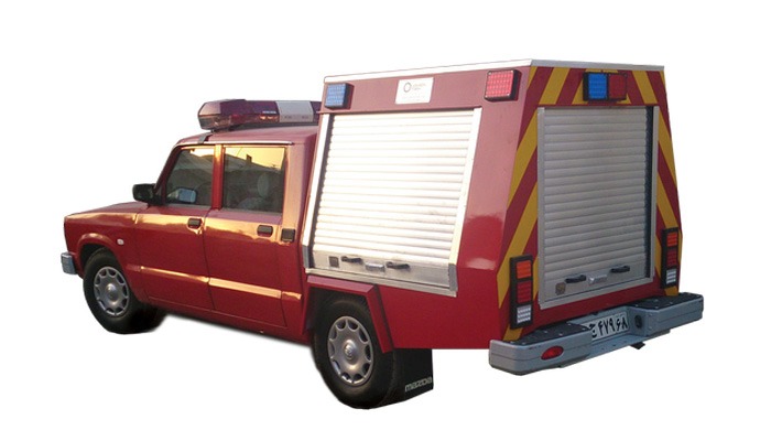 تصویر  خودروی امداد و نجات پیشرو