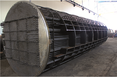 تصویر  مبدل حرارتی shell and tube