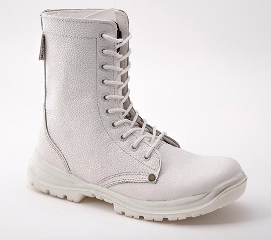 تصویر  پوتین سربازی سفید ( تولید طبق سفارش)