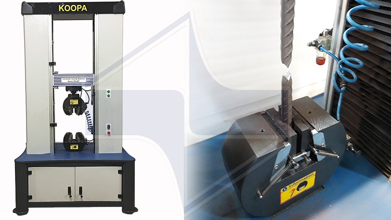 تصویر  دستگاه تست کشش یونیورسال کوپا از 1 تن الی 50 تن