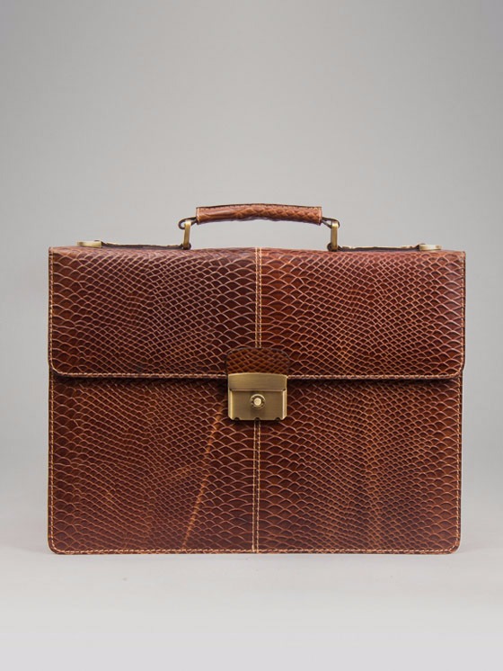 تصویر  کیف دستی چرمی مردانه B8031