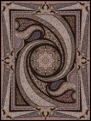 تصویر  فرش کهکشان. کلکسیون نفیس