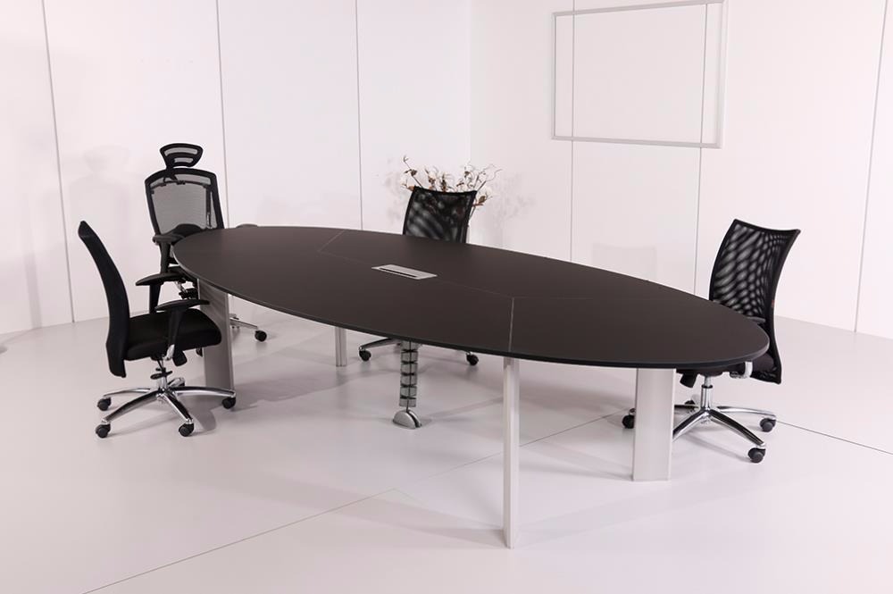 تصویر  محصولات اداری میز کنفرانس بیضی لاوان