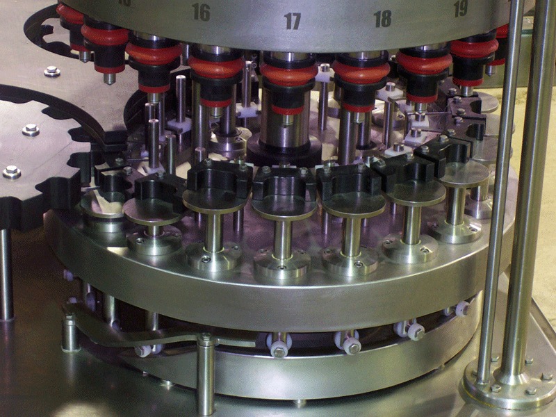 تصویر  ماشین پرکن روتاری-ثقلی ،گراویتی