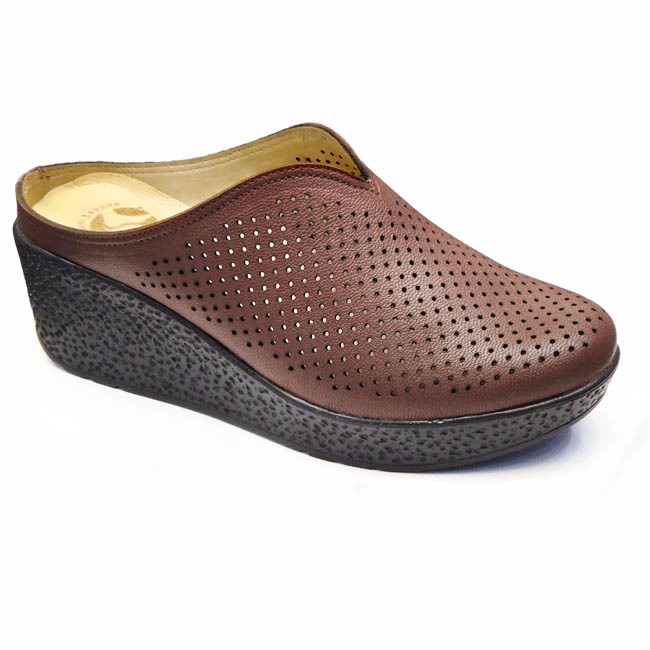 تصویر  صندل زنانه طبی چرمی دنیــا