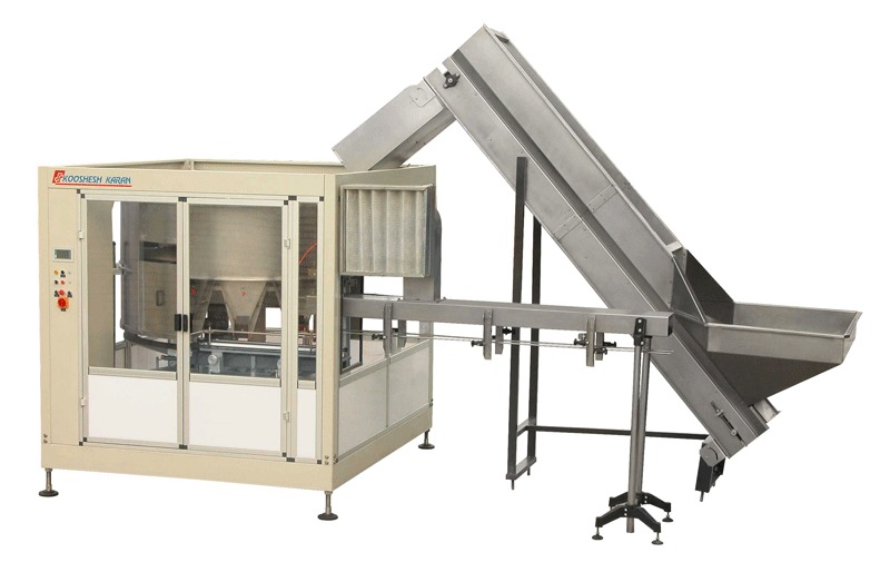 تصویر  ماشین ردیف کن بطری (آنسکرامبلر)