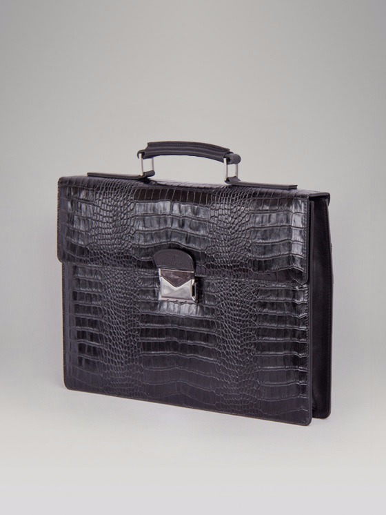 تصویر  کیف دستی چرمی مردانه B8027C