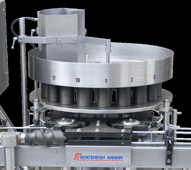 تصویر  ماشین پرکن پیمانه ای ـ تلسکوپیک