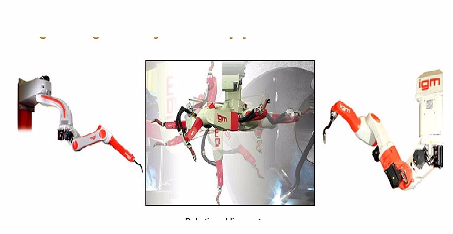 تصویر  ربات های جوشکاری