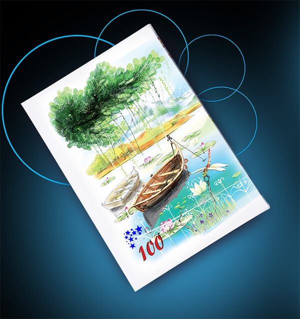 تصویر  دفتر 100 برگ