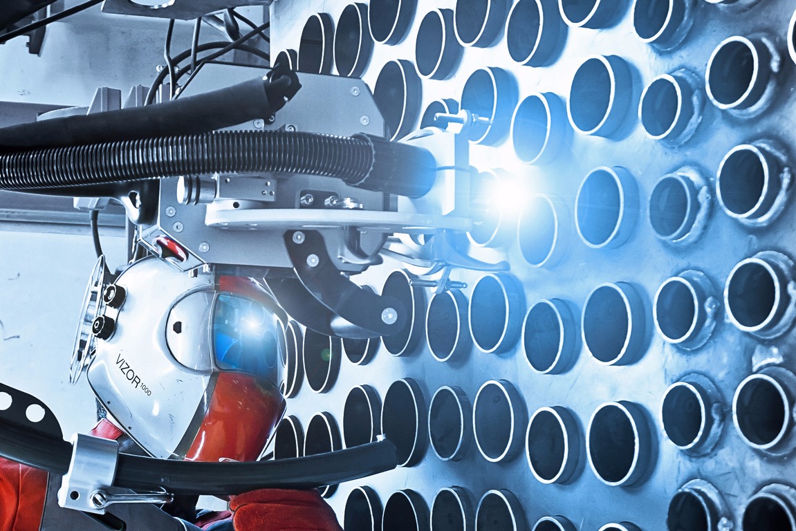 تصویر  جوشکاری مبدل حرارتی