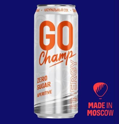 Energy Drink “Go Champ” (Aperitive, sugar-free), Fitroo
